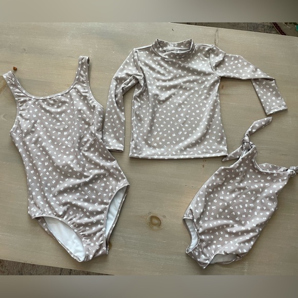 Imagine Perry Matching Swimwear in Sand - Picture 1 of 1